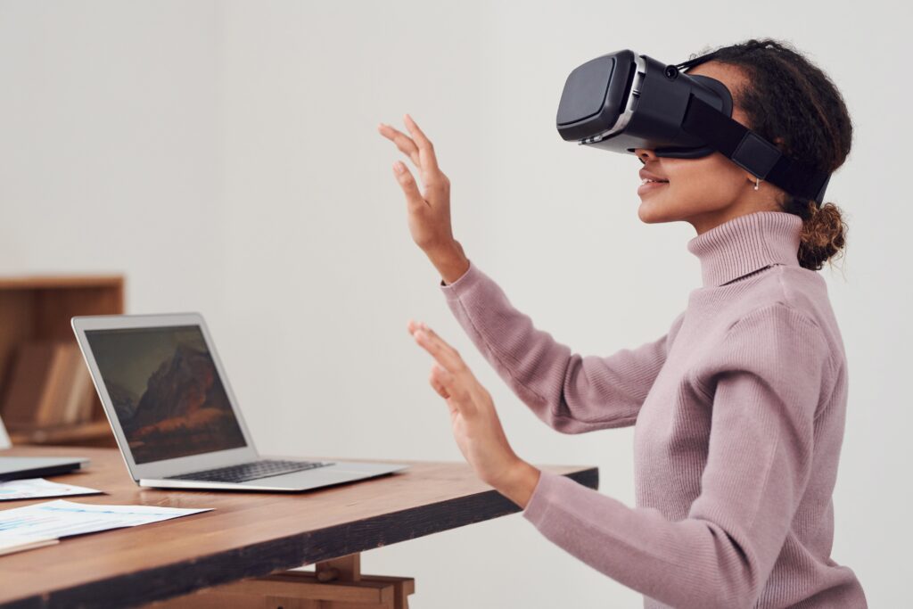 virtual reality (VR)
